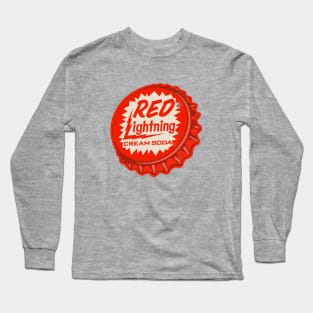 Vintage Red Lightening Cream Soda Bottlecap Long Sleeve T-Shirt